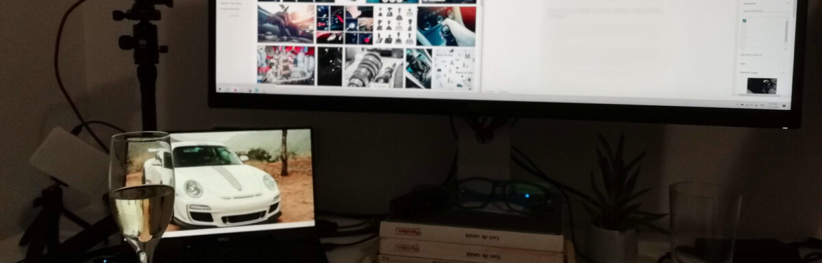 messy desk