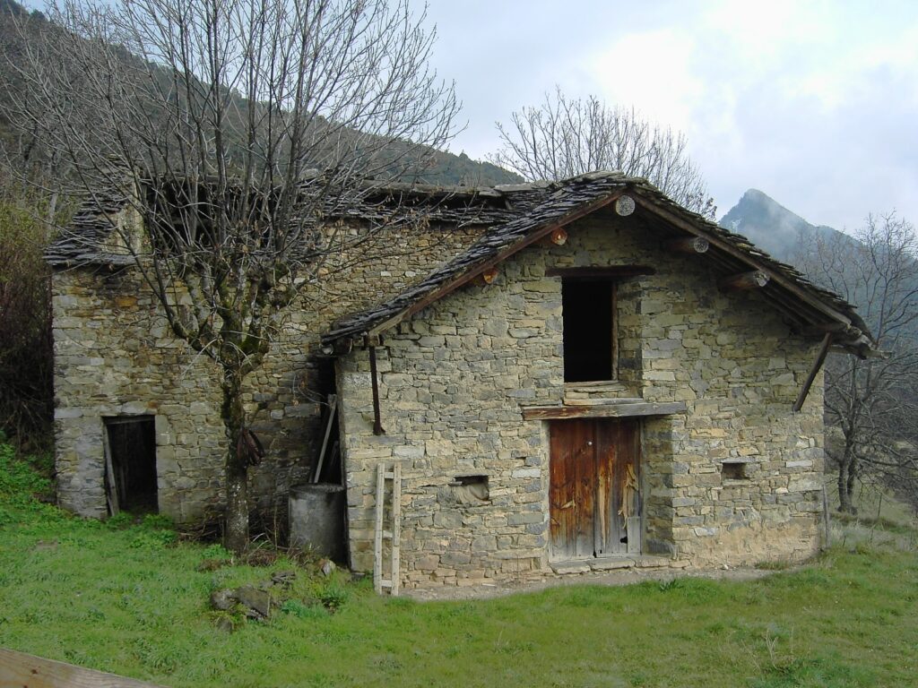 Andorran borda; a farm house