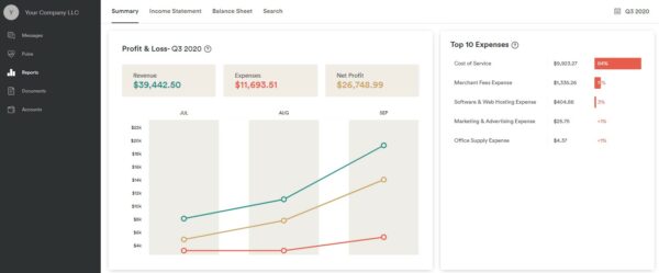 Bench accounting system