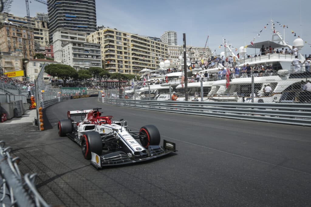 Formula 1 racing through Monte Carlo, Monaco