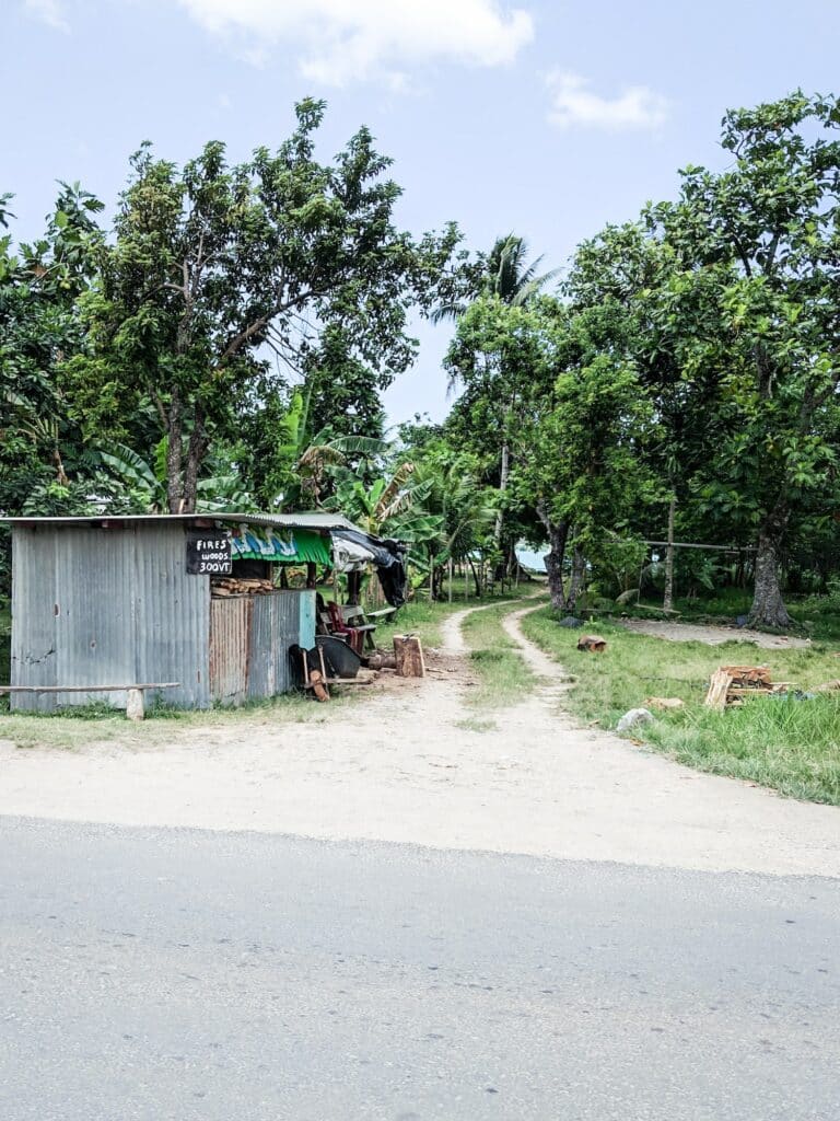 Shack shop in Vanuatu