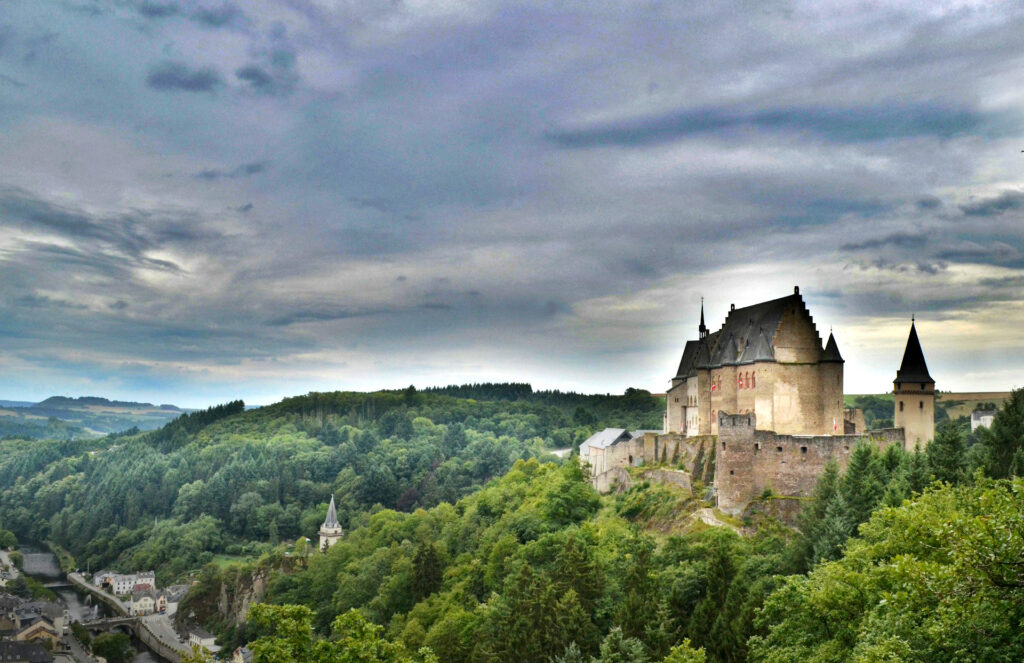 A castle in Luxembourg