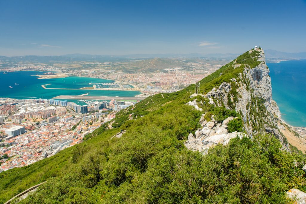 The rock of Gibraltar